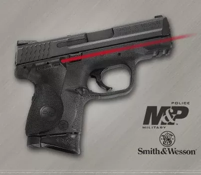 Crimson Trace LaserGrip for S&W M&P Compact – Instinctive Activation Laser Sight