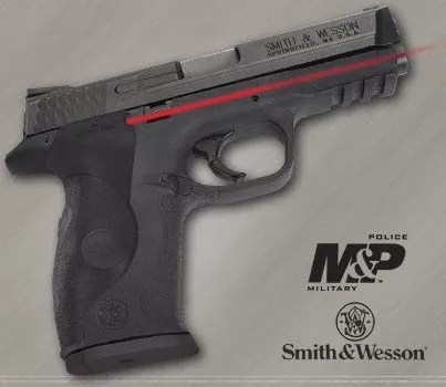 Crimson Trace Lasergrip for S&W M&P Full Size – Instinctive Activation Laser Sight