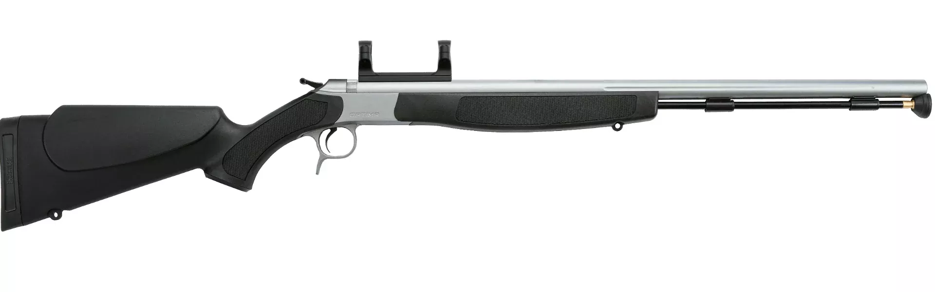 CVA Optima V2 .50 Caliber Muzzleloader – Stainless/Black with ISM Sights
