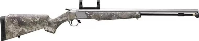 CVA Wolf V2 .50 Caliber Stainless Steel/Camo Muzzleloader with ISM