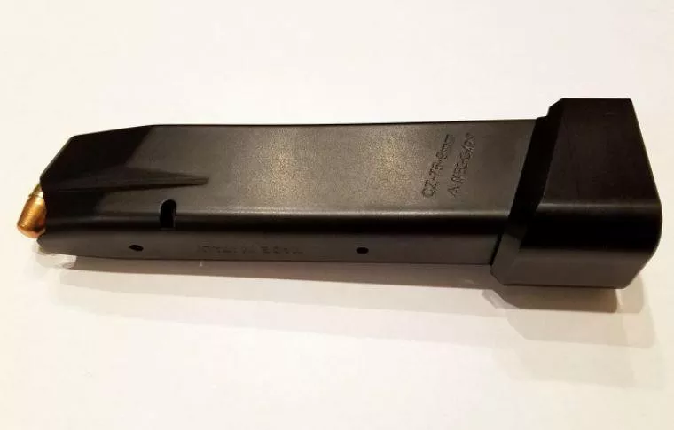 CZ75 9MM 140mm Mag AFC Black