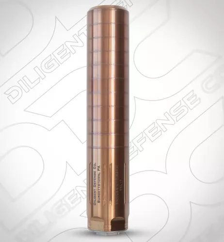 Diligent Defense Co. - Enticer L Silencer - Bare Mill Finish