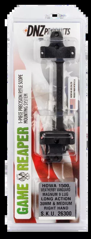 DNZ 26300 Game ReaperHowa Scope MountRing Combo Matte Black 30mm