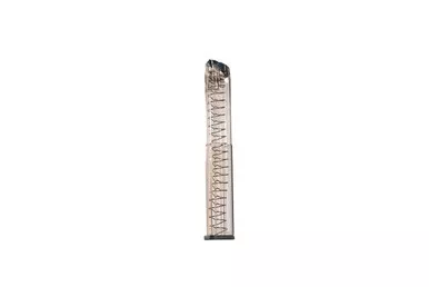 Ets Group Pistol Mags, 9mm 40rd Polymer Mag Smoke