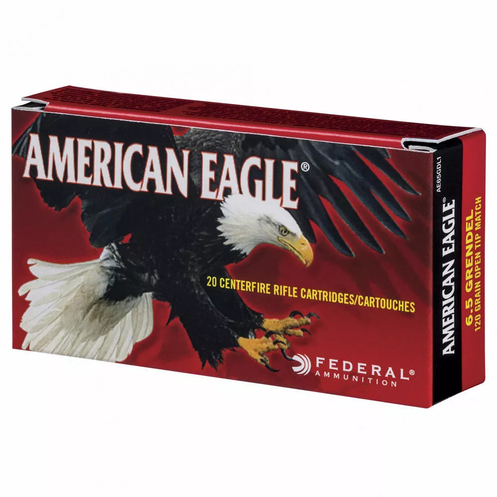 Fed American Eagle 6.5grnn120gr Otm 20/200