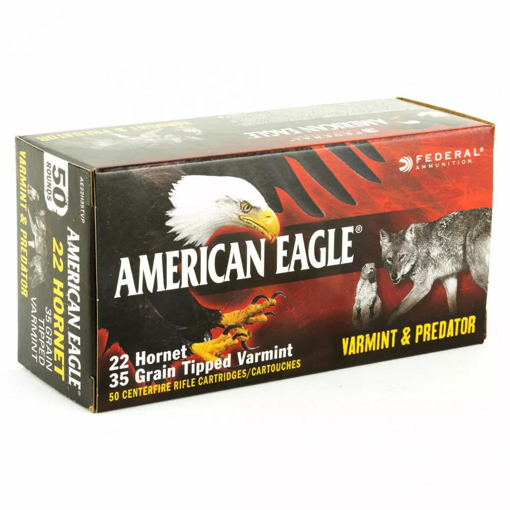 Fed American Eagle Varmint & Predator 22hrn 20gr 50/500