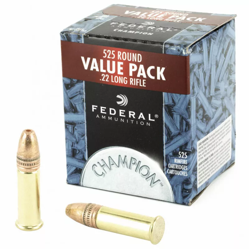 Fed Chmpn 22LR 36gr Cp Hollow Point 525/5250