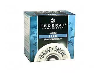 Fed Game Load 12 Gauge 2 3/4" 6 25/250