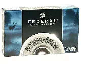 Fed PowerShok 12 Gauge 3" Mag 4 Back 5/250