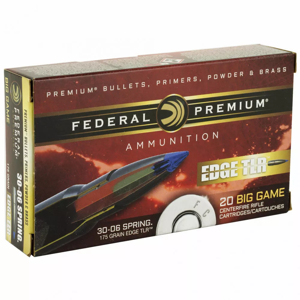 Fed Premium 30-06 175 Grain Edge Tlr 20/200
