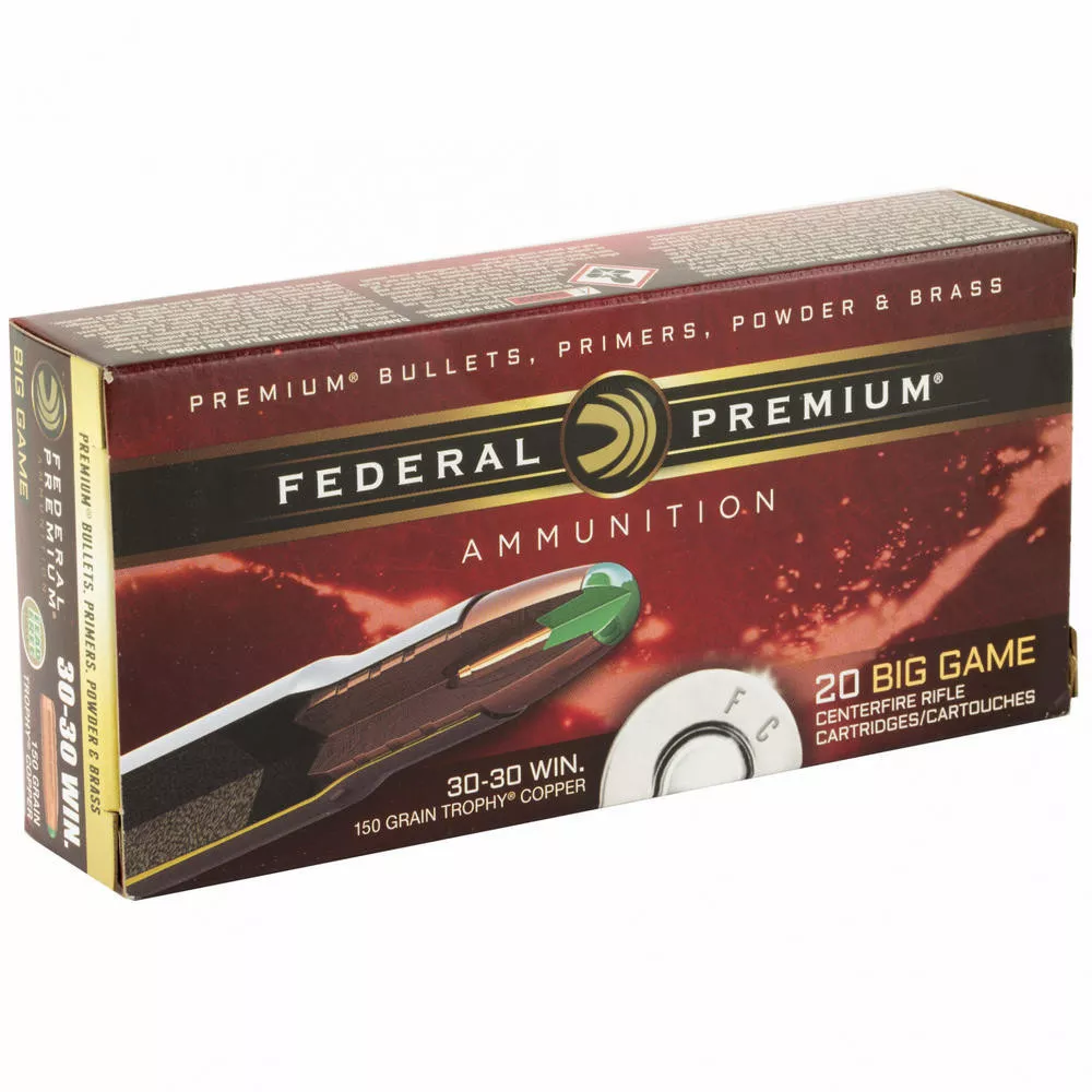 Fed Premium 3030win 150 Grain Trphy 20/200