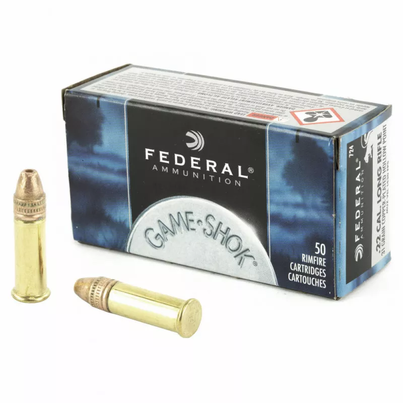 Federal GameShok 22LR Hyper Velocity 31Gr Hollow Point 50/5000