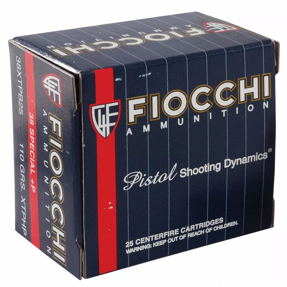 Fiocchi 38 Special 110 Grain XTP 25/500