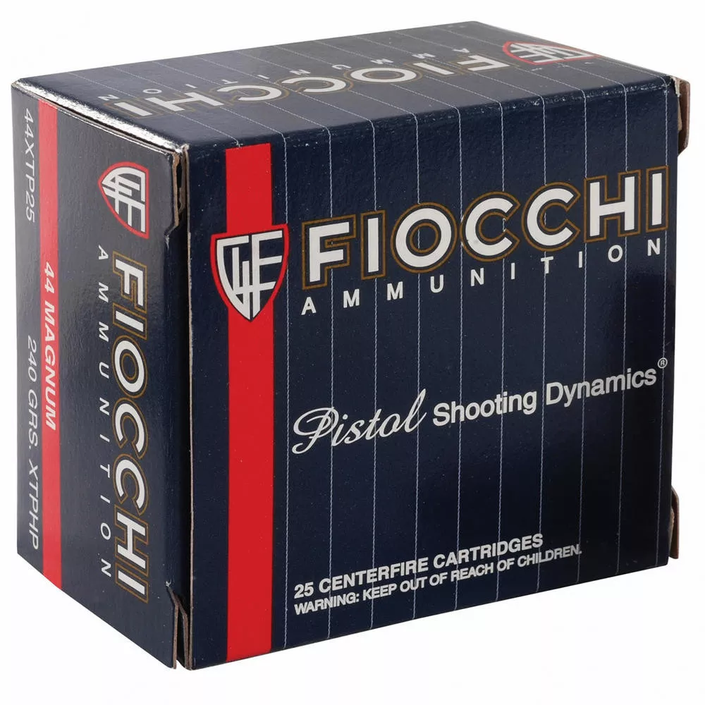 Fiocchi 44 Magnum 240 Grain XTP 25/500