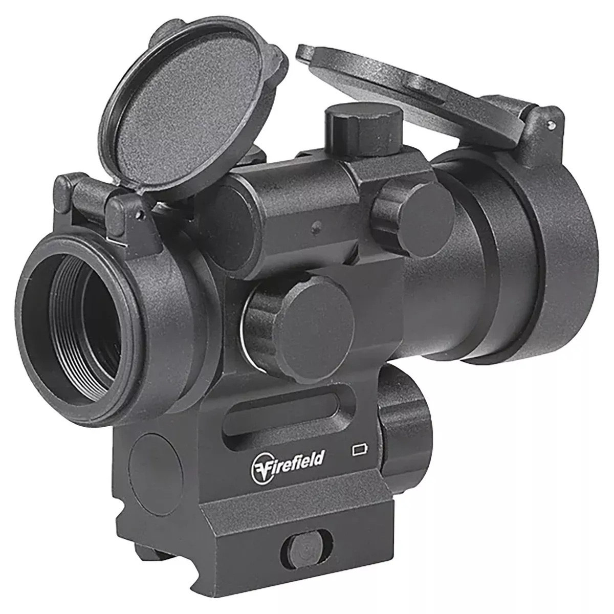 Firefield FF26020 Impulse 1x30 Red Dot Sight with Red Laser Matte Black 3 MOA Red Dot