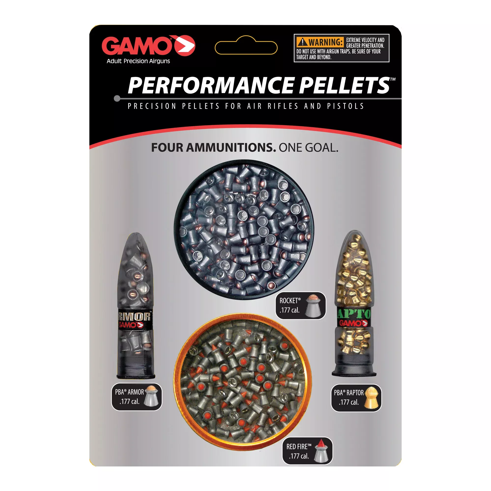 Gamo Performance Combo Pack .177 Break-Barrel Air Rifle