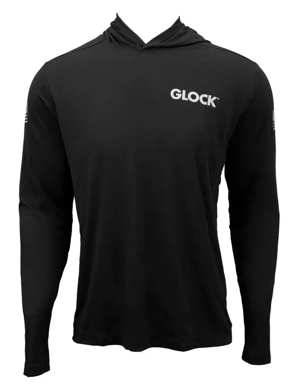 Glock AP96411 HOODED PERFORMANCE SHIRT L BLK