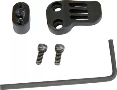 Guntec Ar Extended Mag Catch - Paddle Release Black