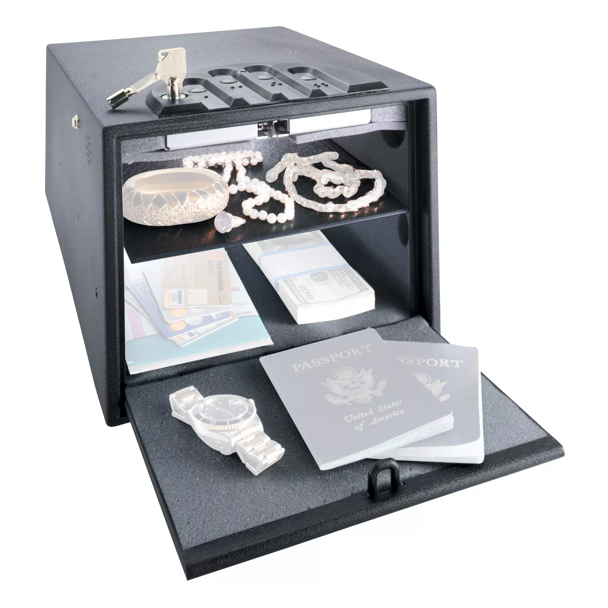 GV MultiVault DLX Safe 14×10×8 – Digital Keypad with Interior Light