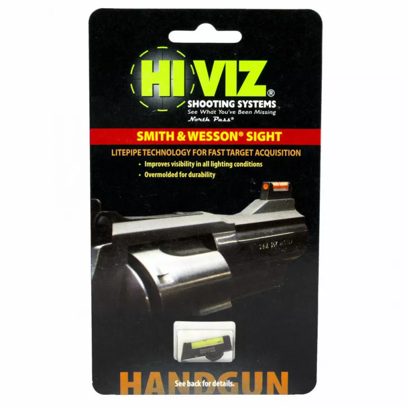 Hiviz Smith & Wesson Revolver Front Sight .269 Green