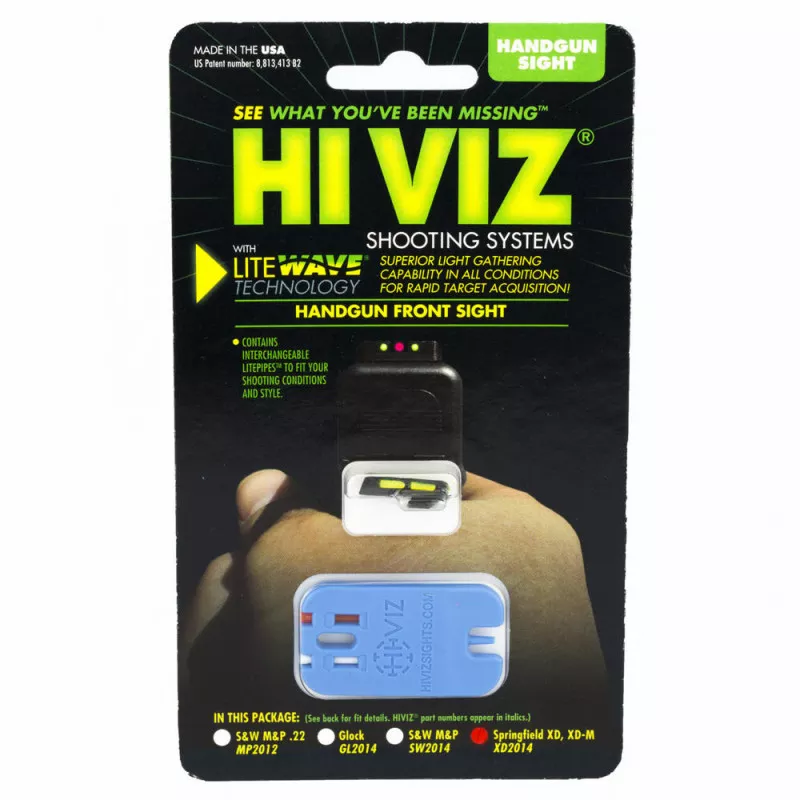 Hiviz Springfield XD Front Interchange