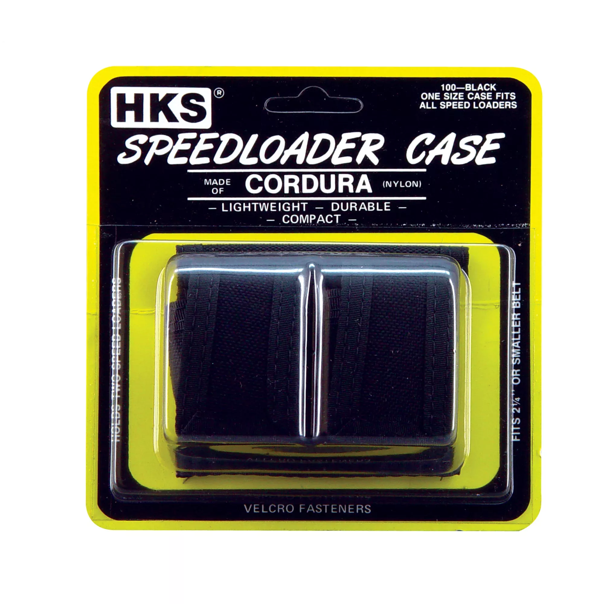HKS Double Speedloader Pouch – Black Cordura