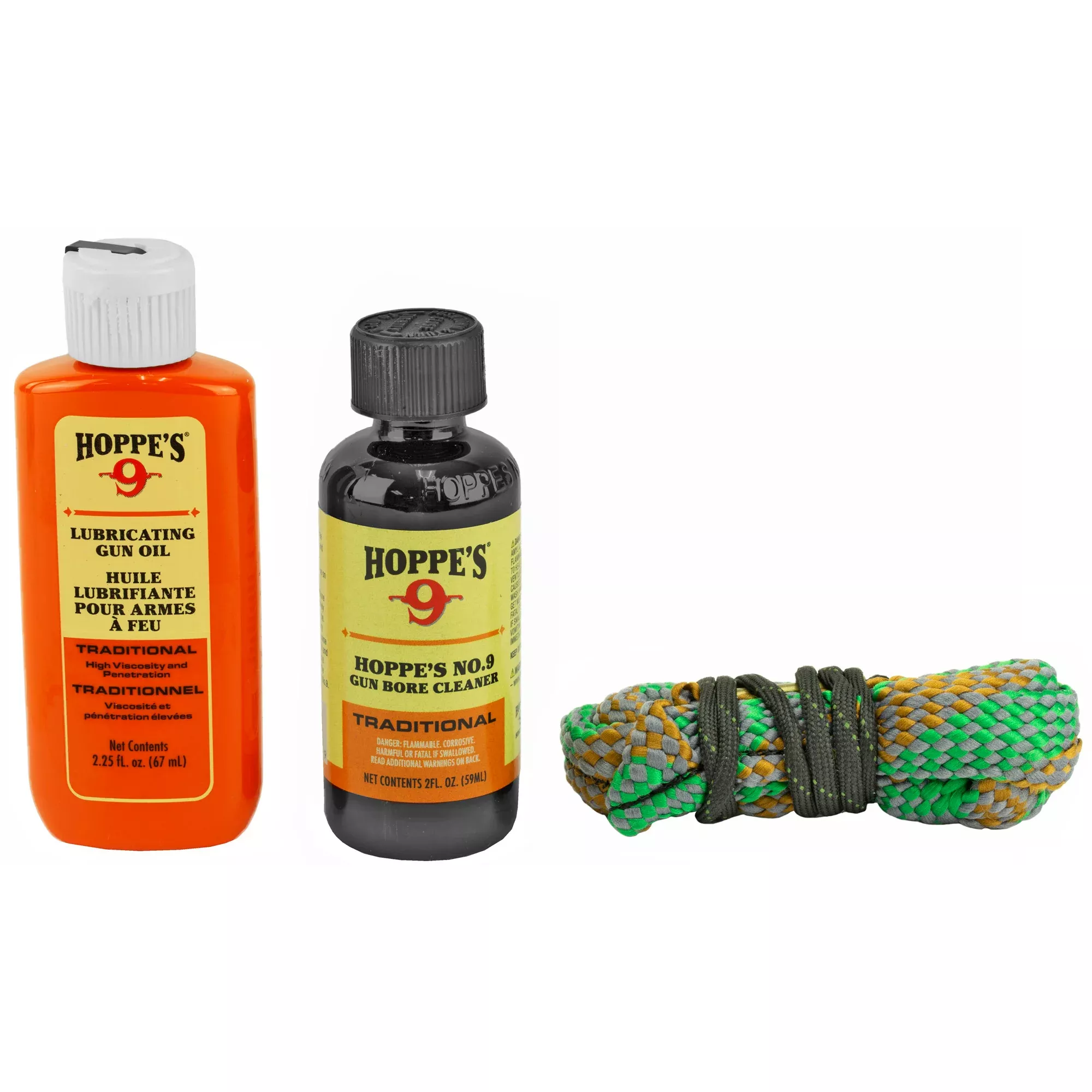 Hoppe's 1-2-3 Done! Pistol Cleaning Kit – .40 Caliber