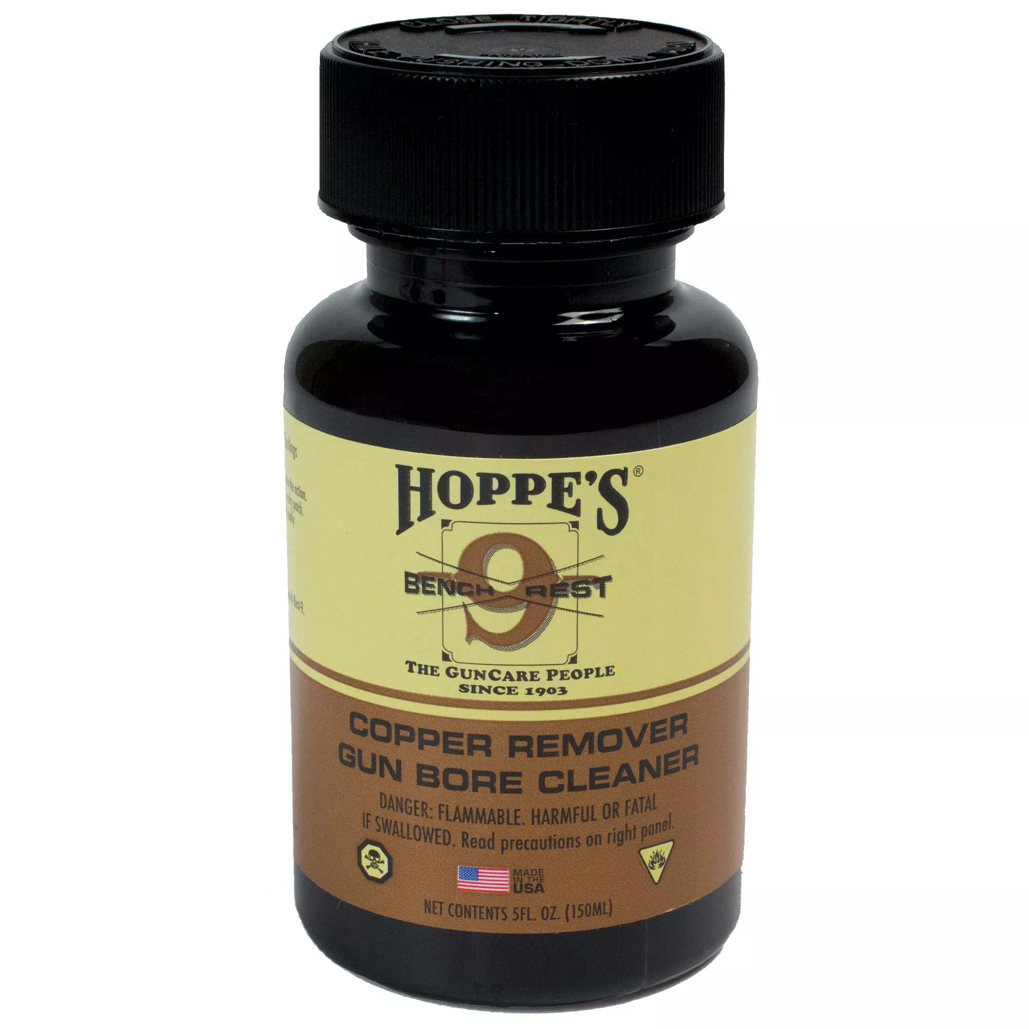 Hoppe's #9 Bench Rest 5oz – Precision Bore Cleaner for Competitive Shooters