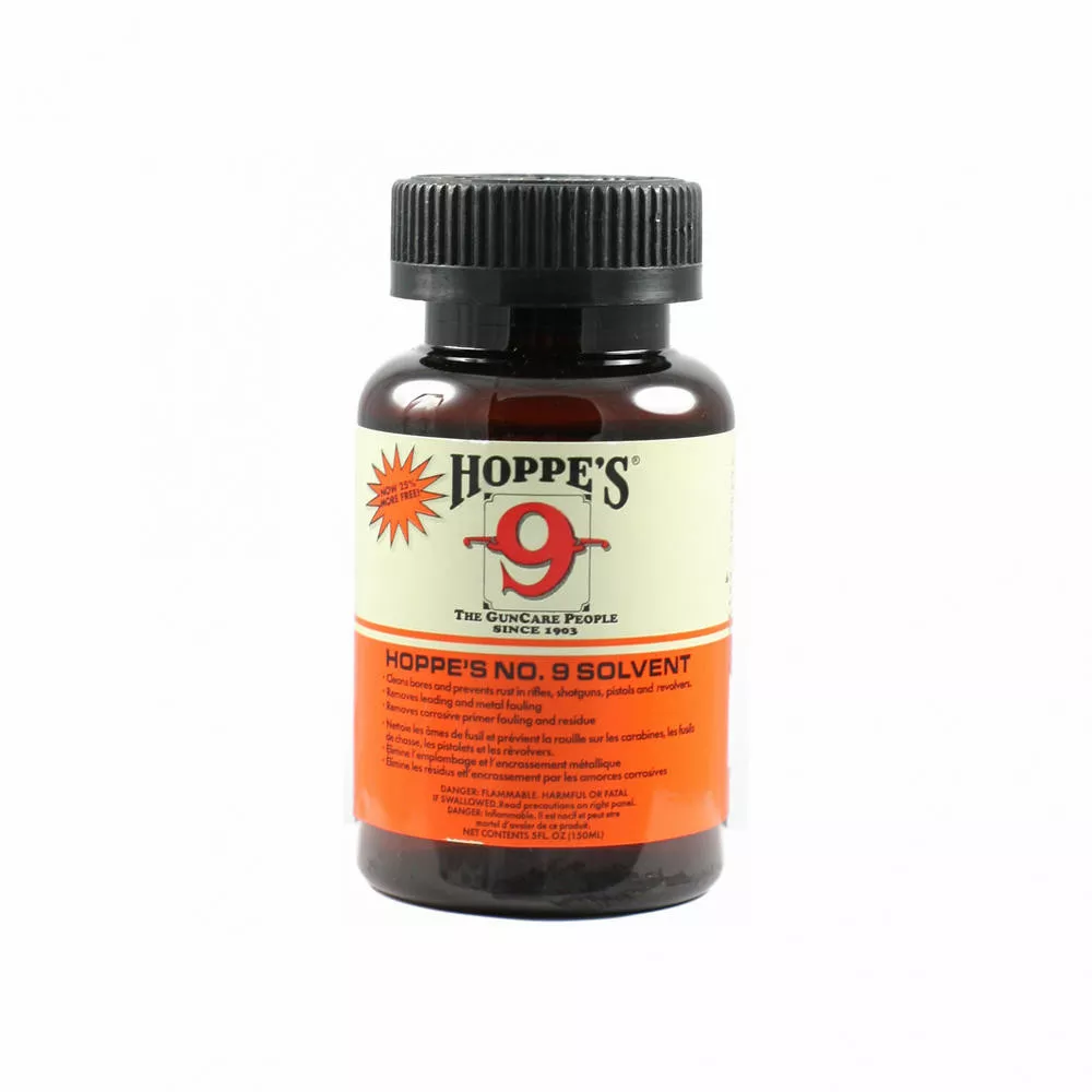 Hoppe's 9 Solvent 5oz Gun Bore Cleaner 10Bx
