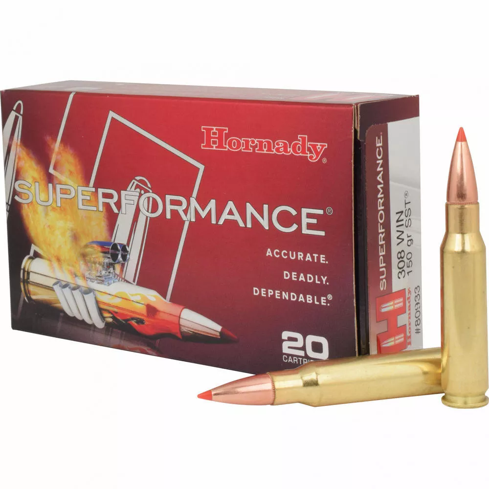 Hornady Superformance 308Win 150Gr SST 20/200