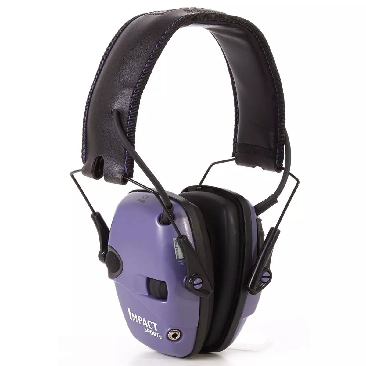 Howard Leight Impact Sport Electronic Earmuffs Purple
