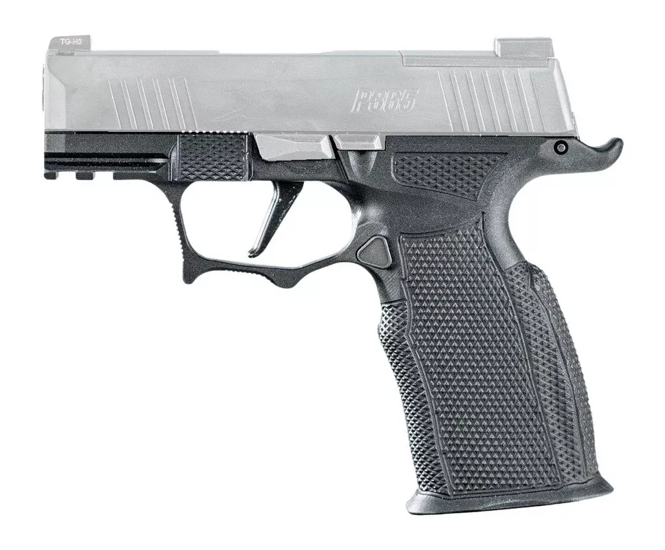 ICARUS Precision A.C.E. 365 Sub Macro Grip Module for SIG P365 – Black Aluminum