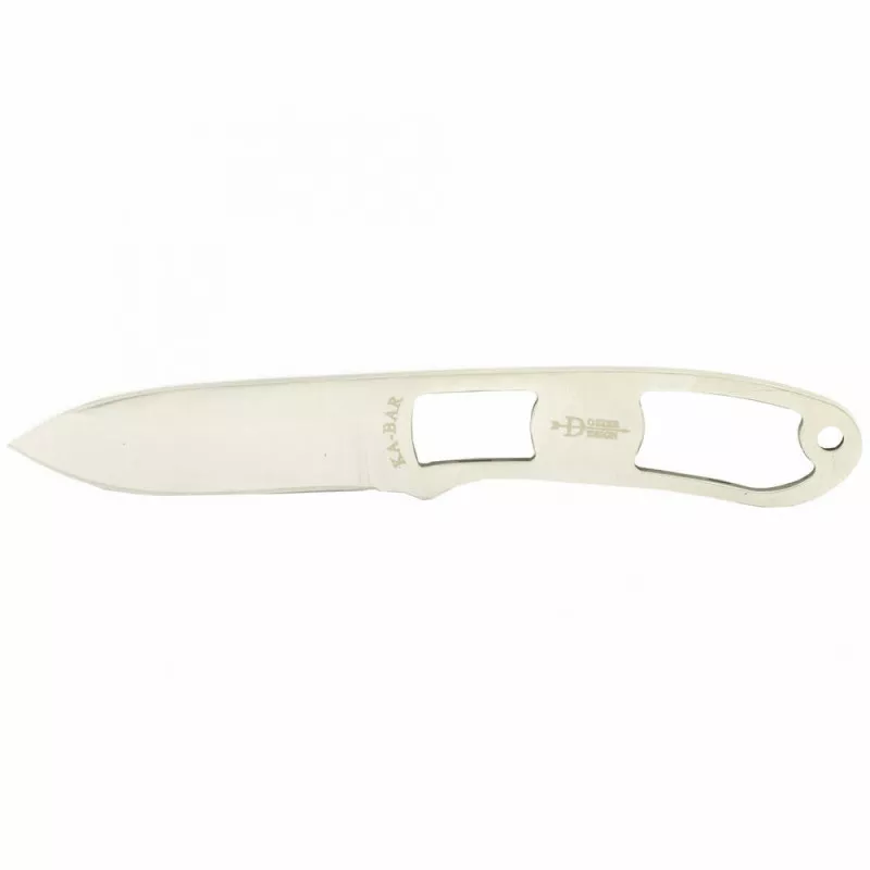 KA-BAR Dozier Fixed Blade Knife Plain Drop Point Blade 2.62" Hard Plastic Handle