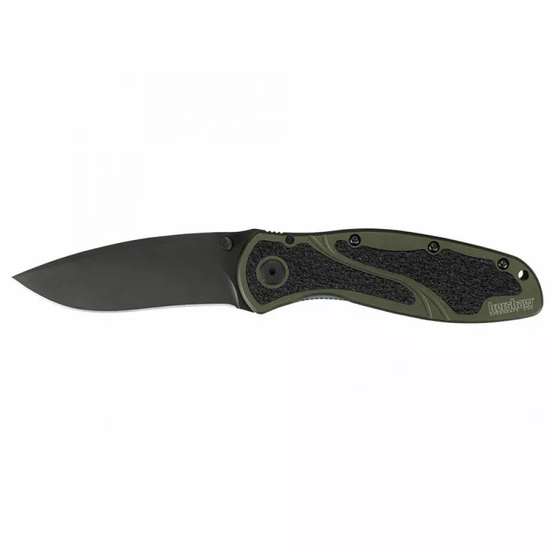 Kershaw Blur Folding Knife/Assisted 3.4" Modified Drop Point Thumb Stud/Flipper