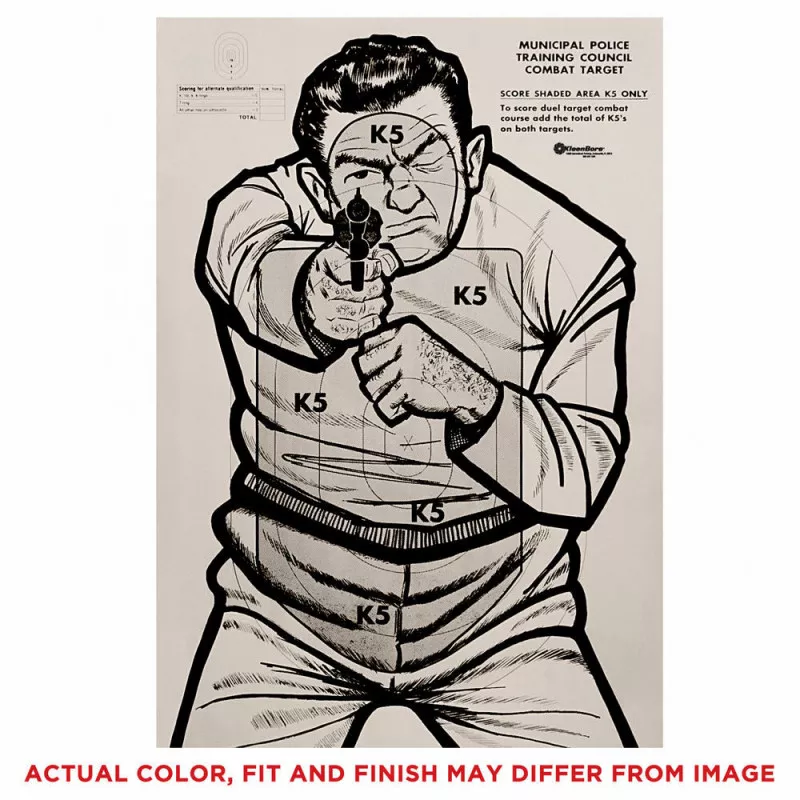 Kleen-Bore Target Bad Guy 23x35 100Pk.