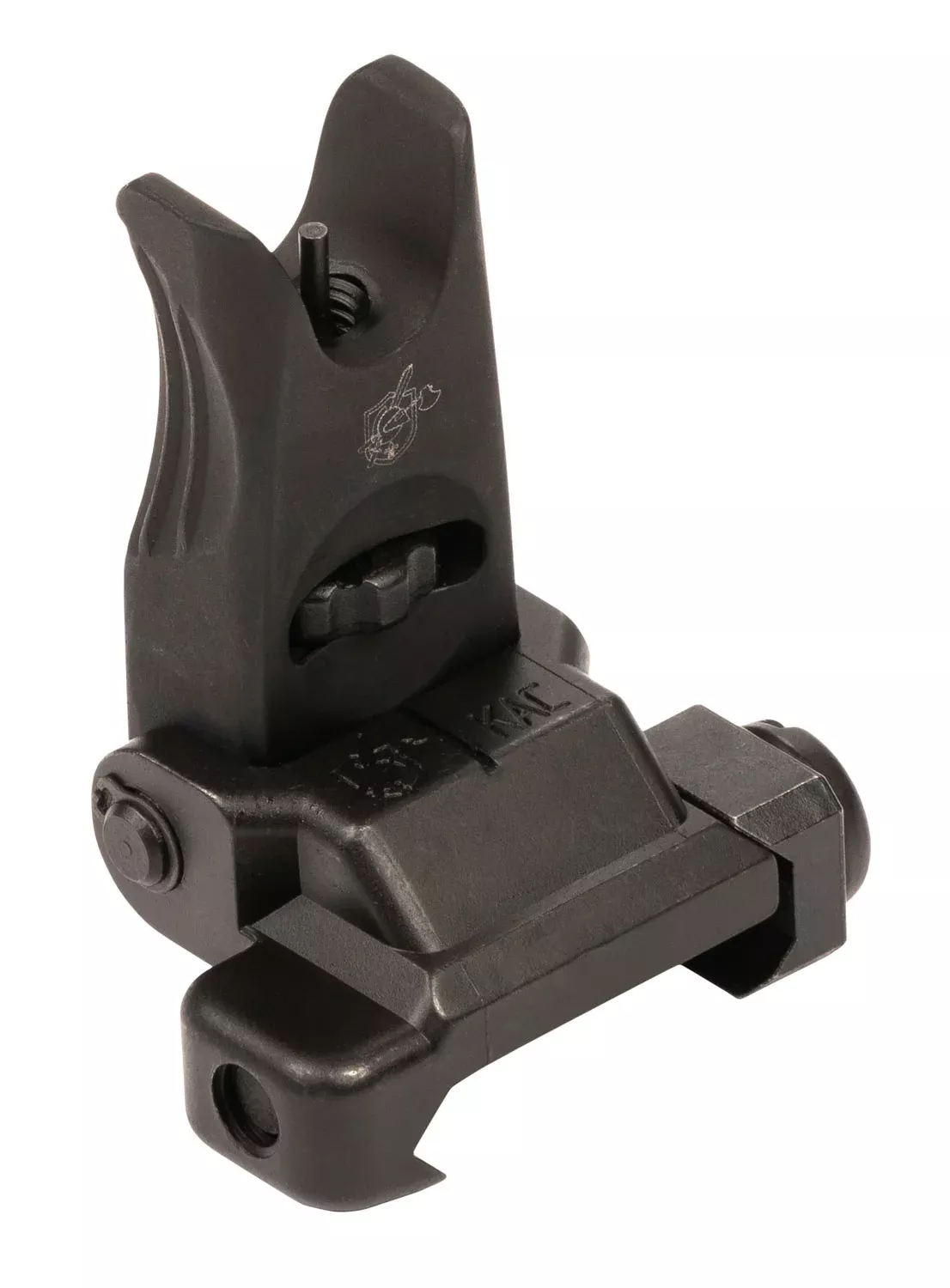 Knights Armament 25654 Micro Front SightFolding Black for AR-Platform