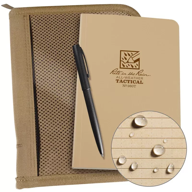 Land Nav Kit – Tan Book/Cover