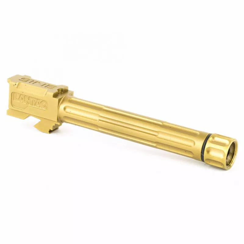 Lantac Barrel For Glock17 Fluted Thread Bronze
