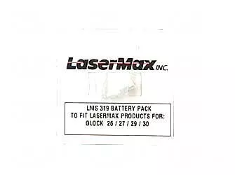 LaserMax Battery For Glock 26,27,29,30,36