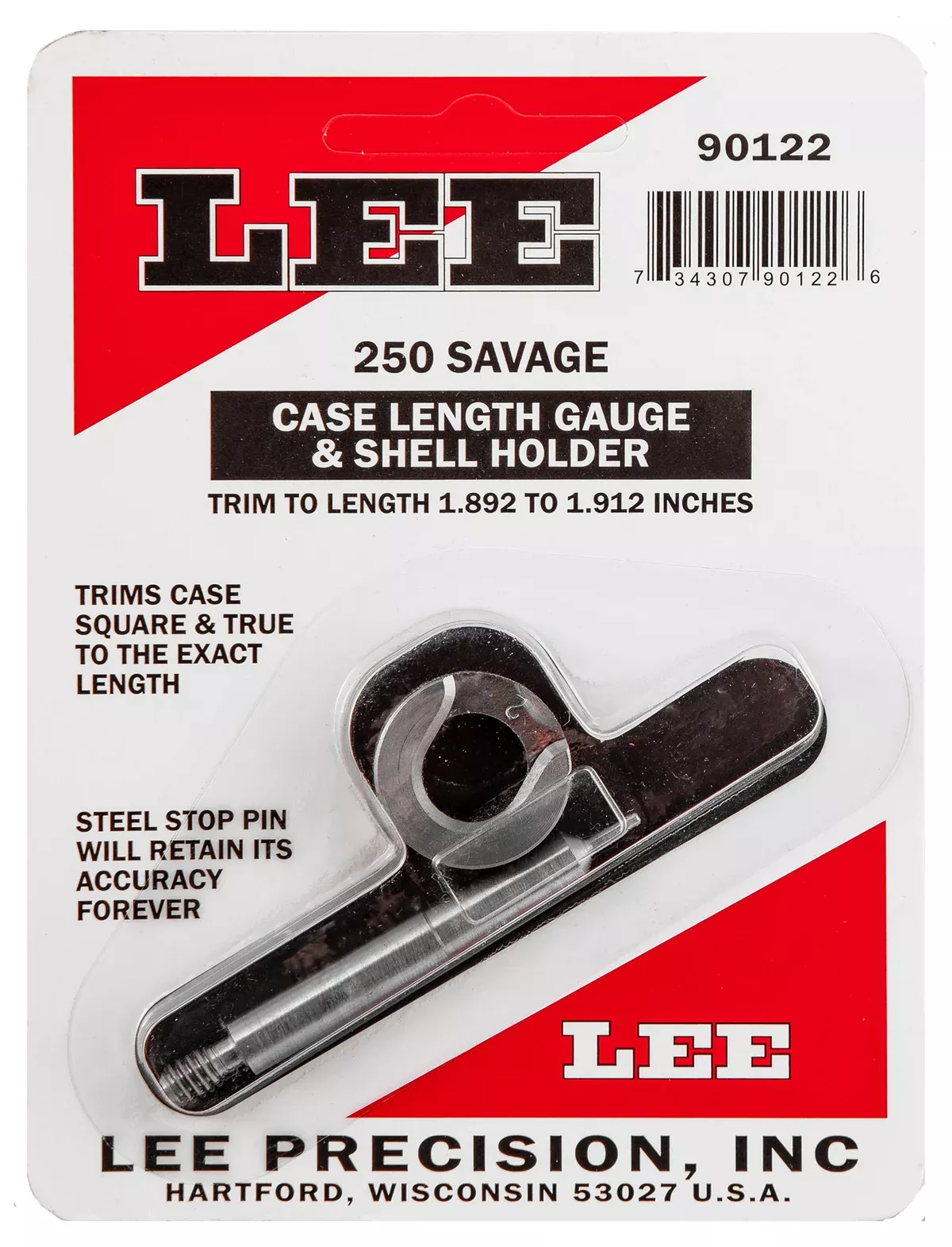 Lee Precision 90122 Case Length Gauge250 Savage