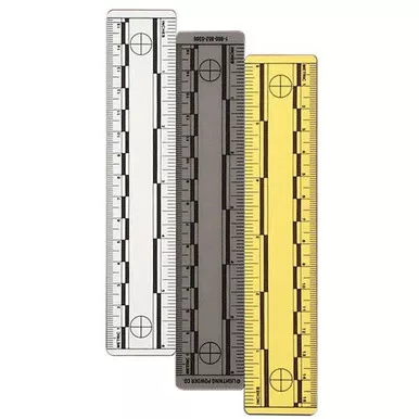 Lightning Powder Vinyl 6" Rulers
