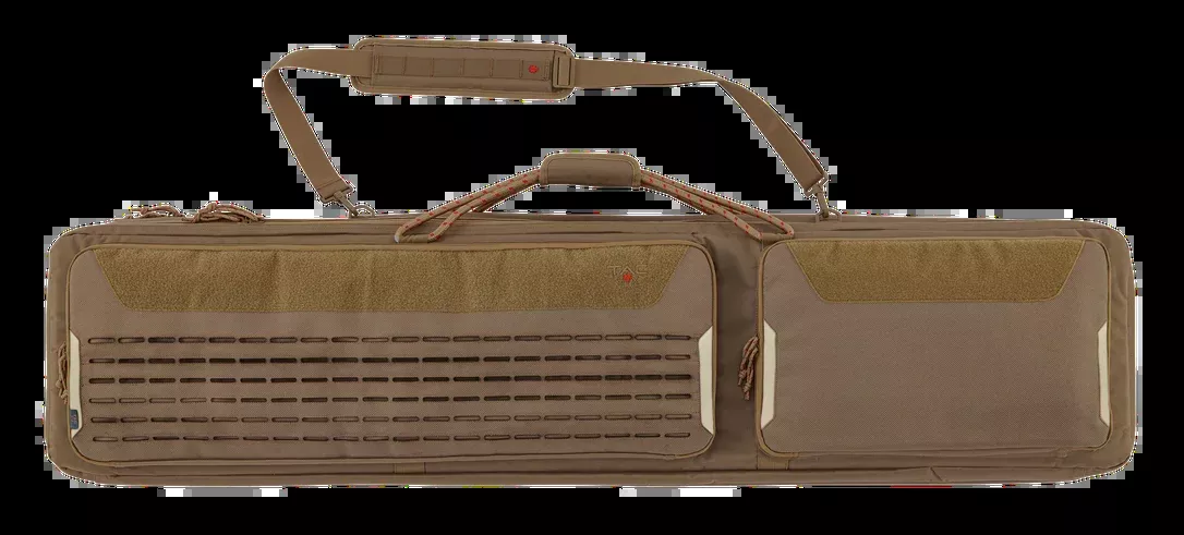Lockable Coyote 600D Polyester Double Zipper Gun Case 10844
