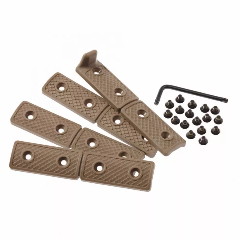 Lwrc Ic/repr/six8 Rail Panels Flat Dark Earth/3 Pack