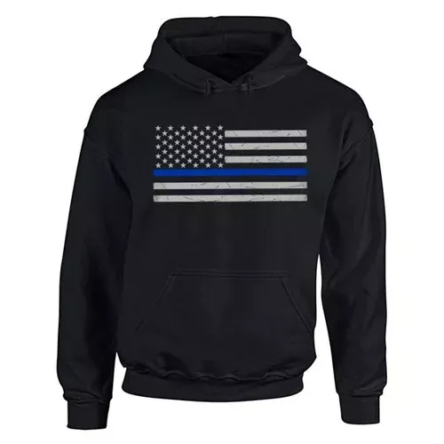 Men’s Classic Thin Blue Line Hoodie