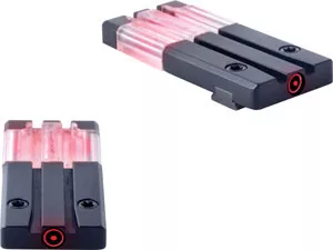 Meprolight Fiber Tritium Red - Circle Dot Rear Sight Glock