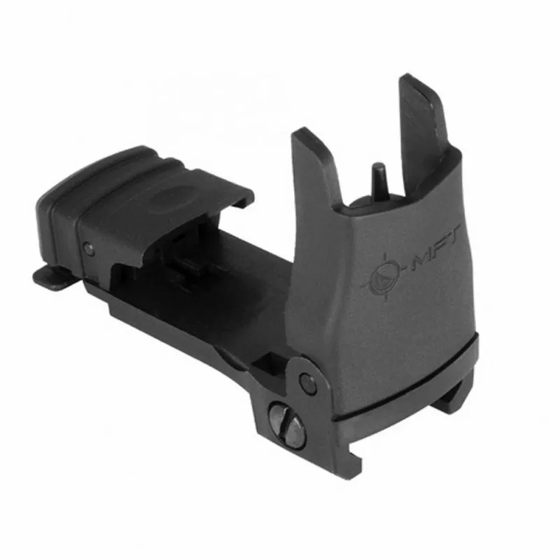 MFT Front Back Up Sight w/Standard Elevation Adjustment Black