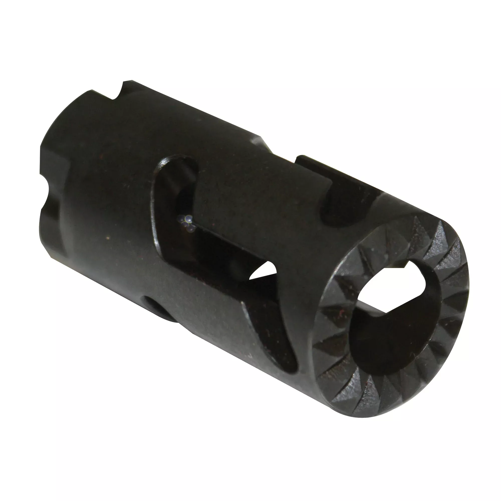 Midwest Industries AK Flash Hider/Impact Device Black – AK-47/AK-74 Pattern Rifles