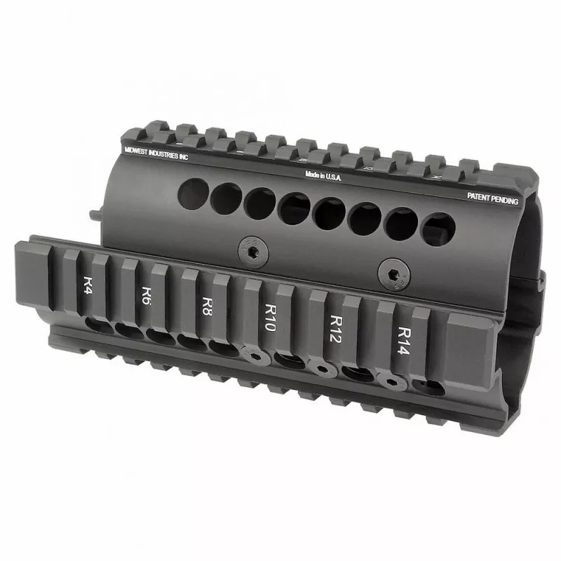 Midwest Yugo M70 AK Handguard Rail Black