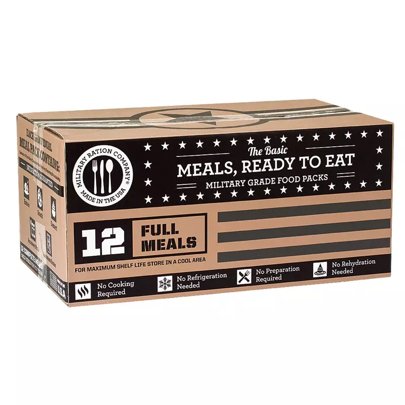 MRE BASIC – CASE OF 12 MEALS