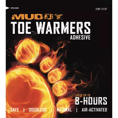 Muddy Outdoors MUD-DTWA-3PK Toe Warmer, White, 3 Pack